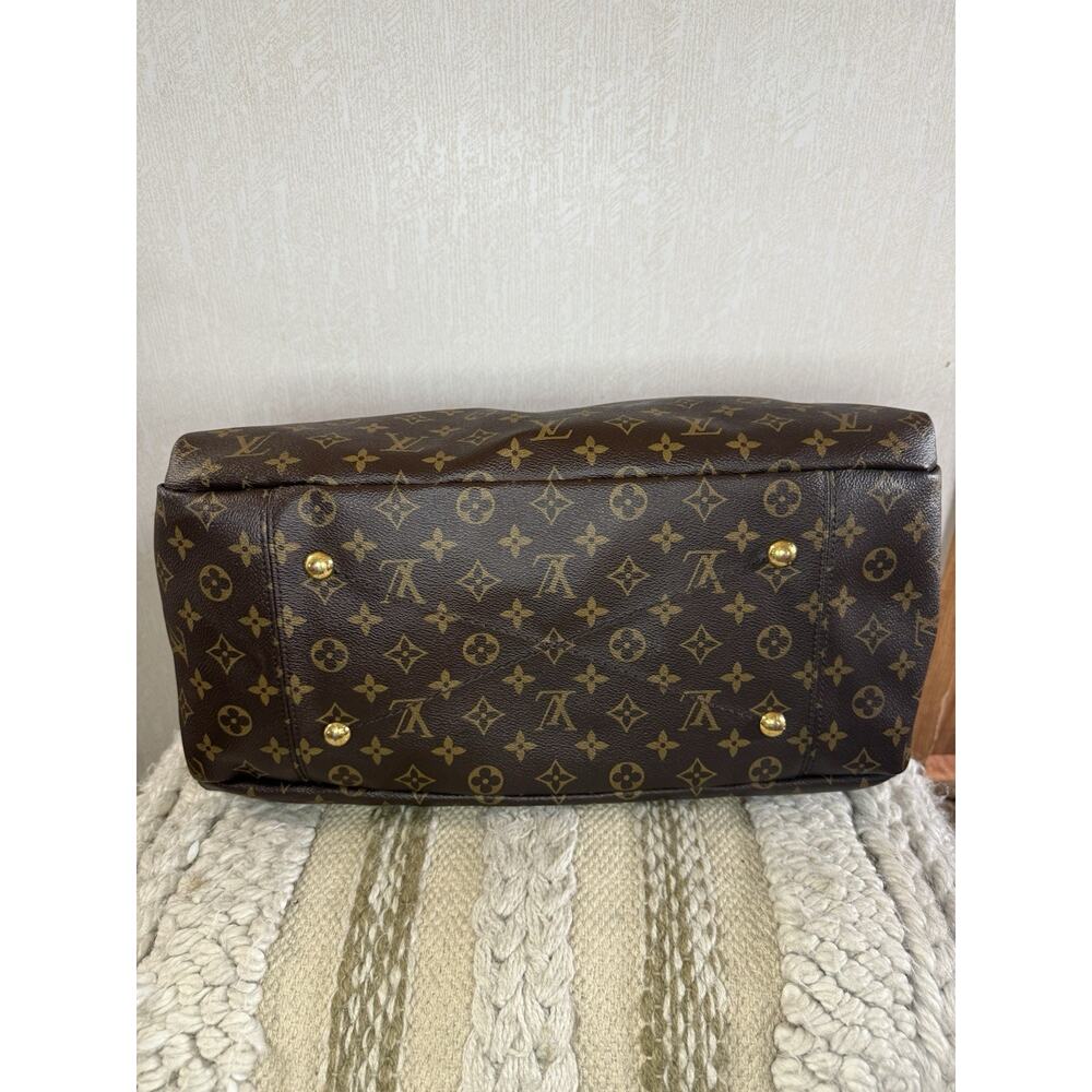 Louis Vuitton Artsy NV MM Monogram M44869 + LV Strap Box Dust Bag Receipt - Picture 9 of 16